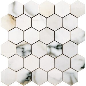 Mosaiikki Paonazzo Hexagon 26×27 Rektifioitu